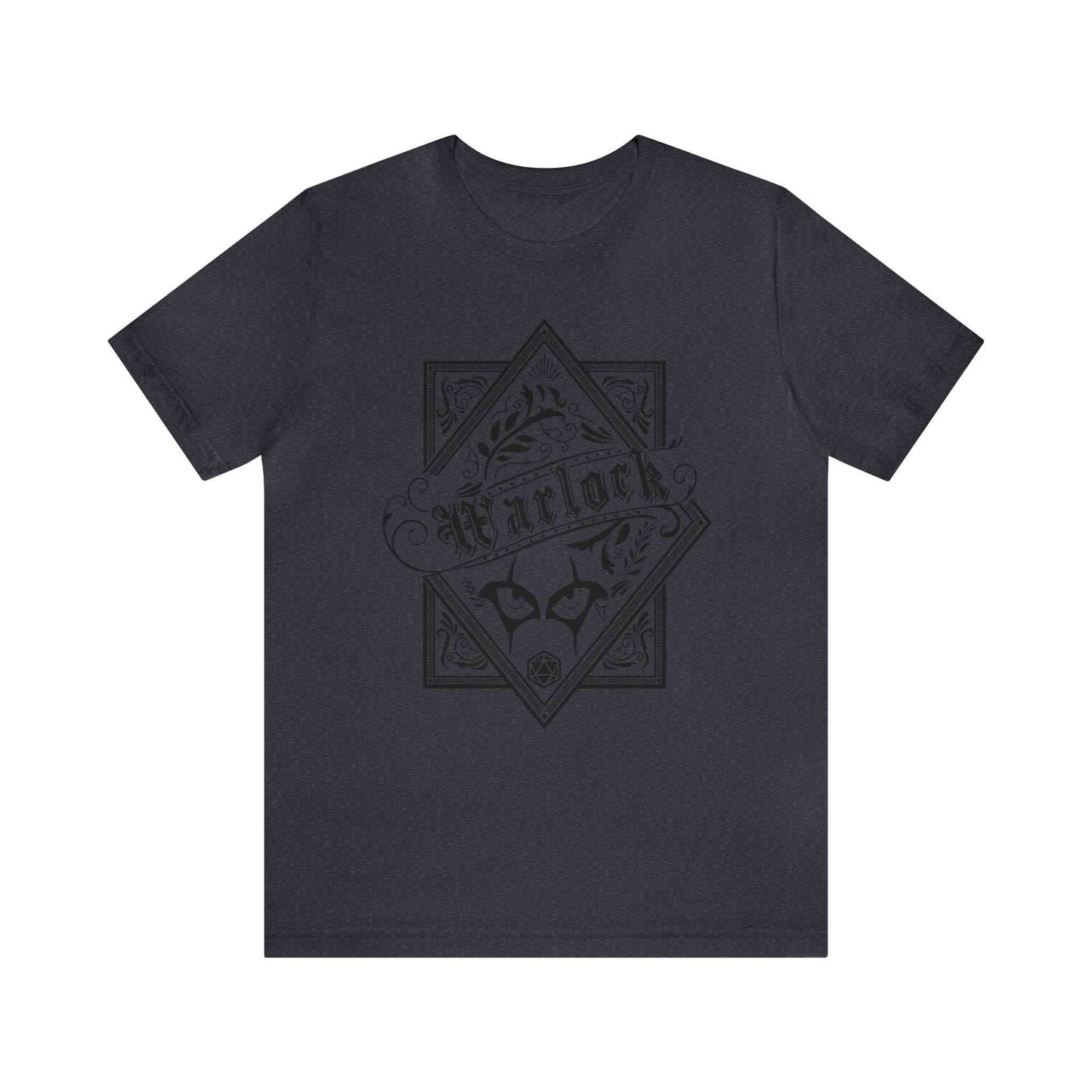 Warlock Class Shirt - Heather Navy / S