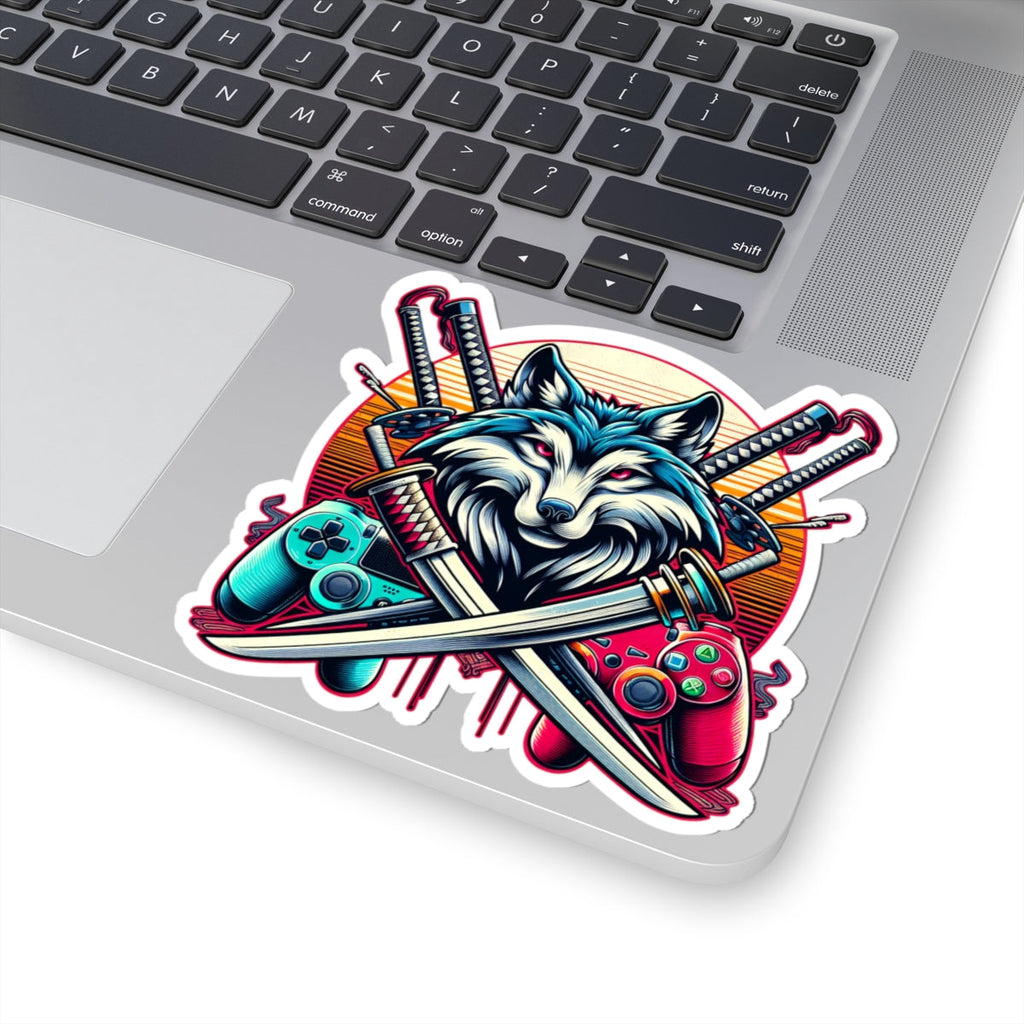 The XP Wolf Gamer  Stickers