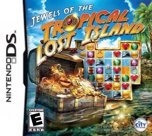 Jewels of the Tropical Lost Island (Nintendo DS) - Game Manual Only