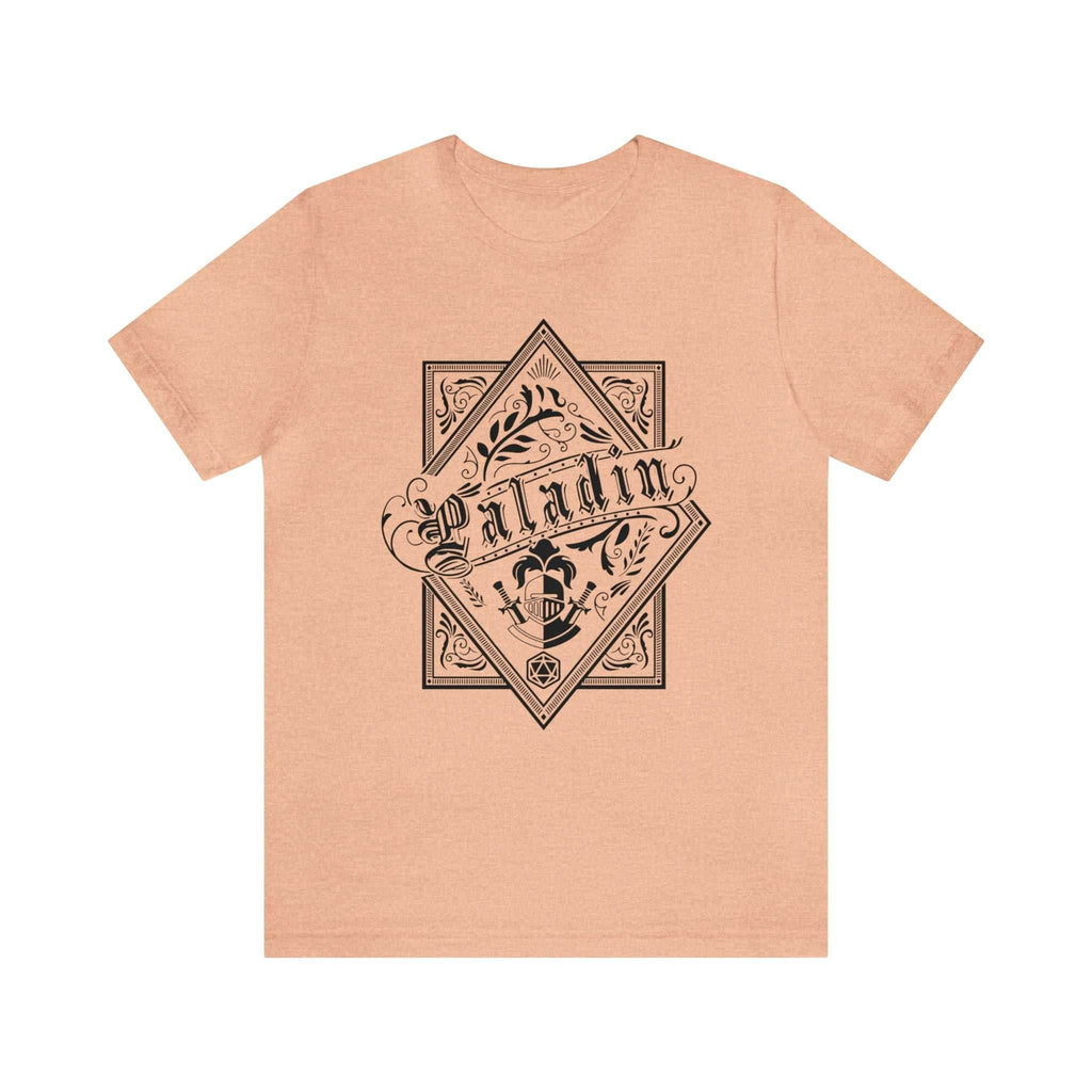 Paladin Class Shirt - Heather Peach / S