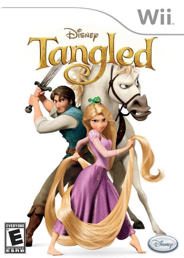 Tangled (Wii) - Game Manual Only