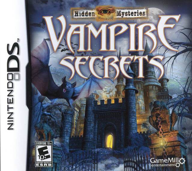 Hidden Mysteries: Vampire Secrets (Nintendo DS) - Game Manual Only