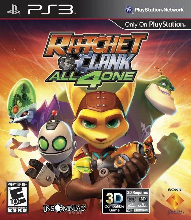 Ratchet & Clank: All 4 One (Playstation 3) - Game Manual Only
