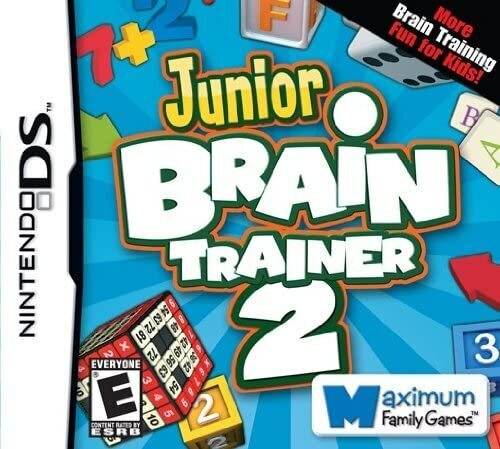 Junior Brain Trainer 2 (Nintendo DS) - Game Manual Only