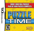 Puzzle Time (Nintendo DS) - Game Manual Only