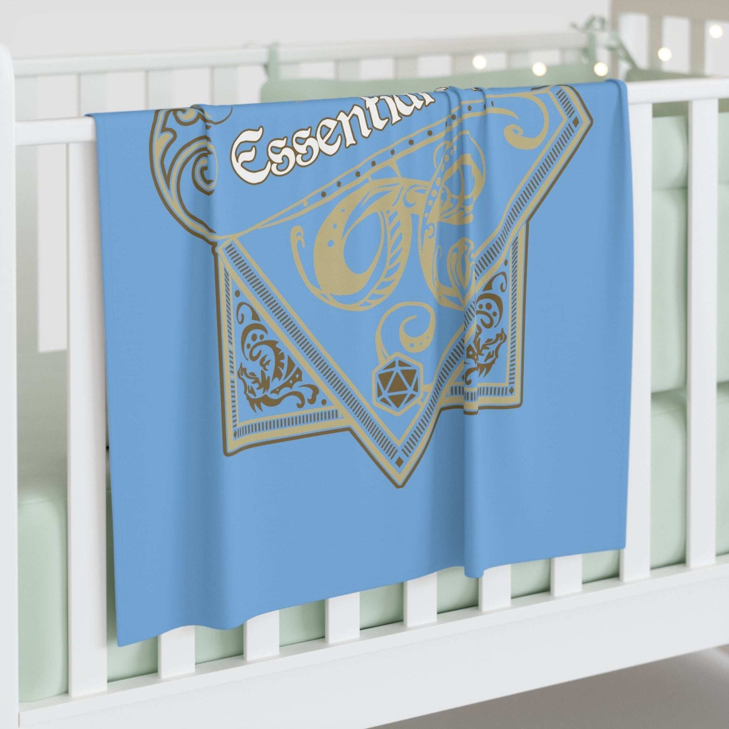 Blue Essential NPC Baby Swaddle Blanket - 