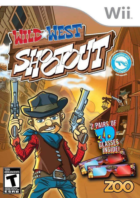 Wild West Shootout (Wii) - Game Manual Only