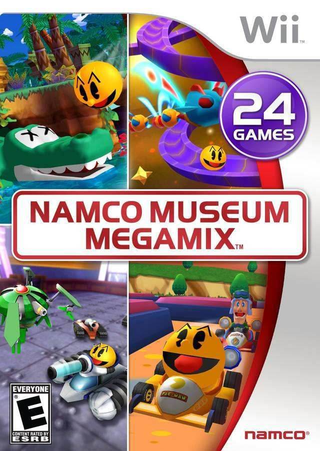 Namco Museum Megamix (Wii) - Game Manual Only