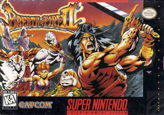 Breath of Fire II (Super Nintendo) - Game Manual Only