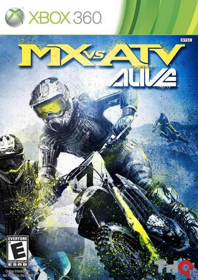 MX vs. ATV Alive (Xbox 360) - Game Manual Only