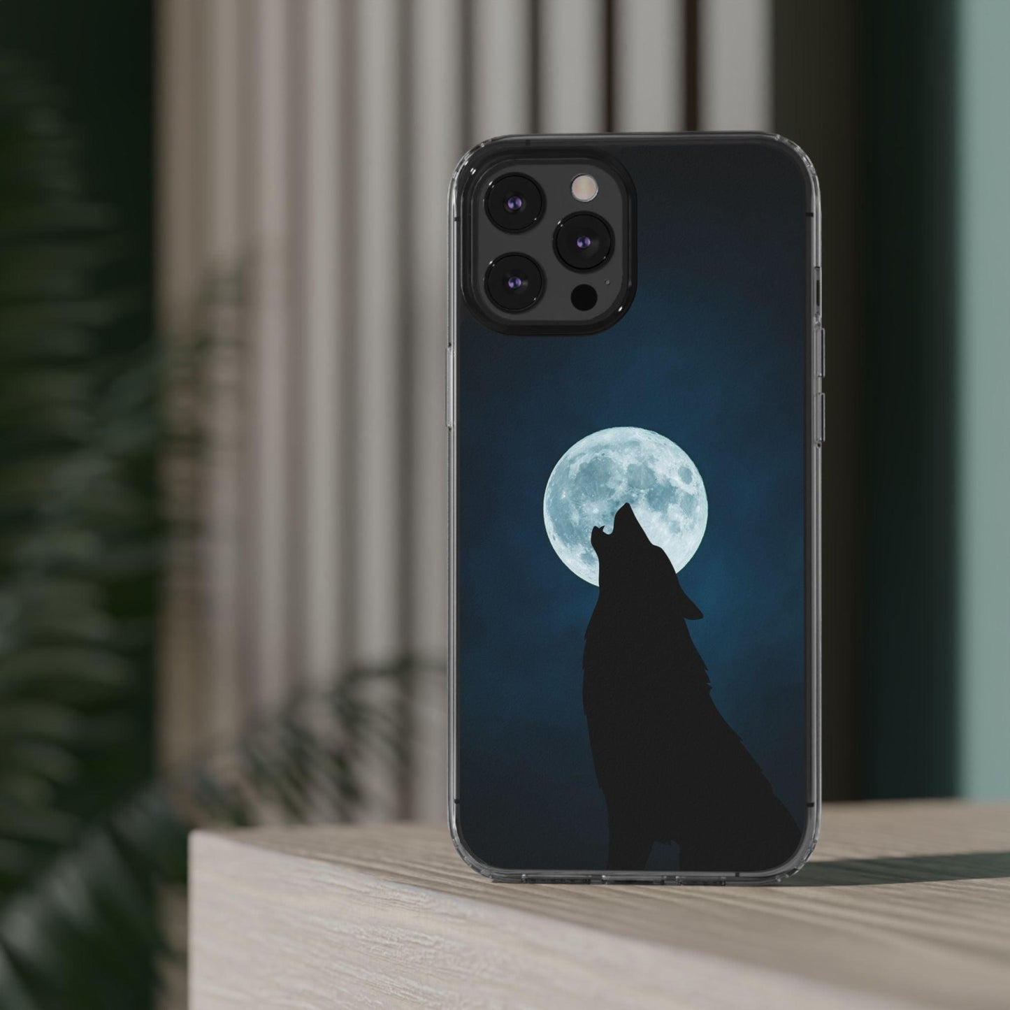 Full Moon and Wolf Clear Cases