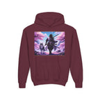 Walking The Wolves to Battle Youth Hooded Sweatshirt