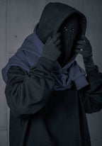 HiH30 Double Double I-Tech Hoodie - Black / M