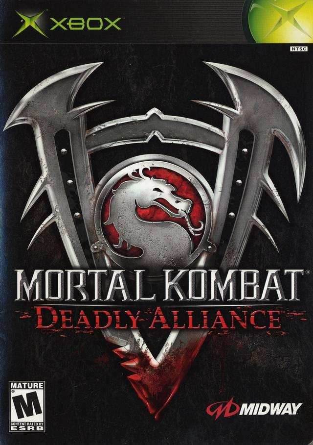 Mortal Kombat Deadly Alliance (Xbox) - Game Manual Only