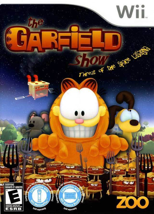 The Garfield Show: Threat of the Space Lasagna (Wii) - Game Manual Only