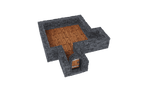WarLock Tiles: Expansion Pack - 1 in. Dungeon Straight Walls - 