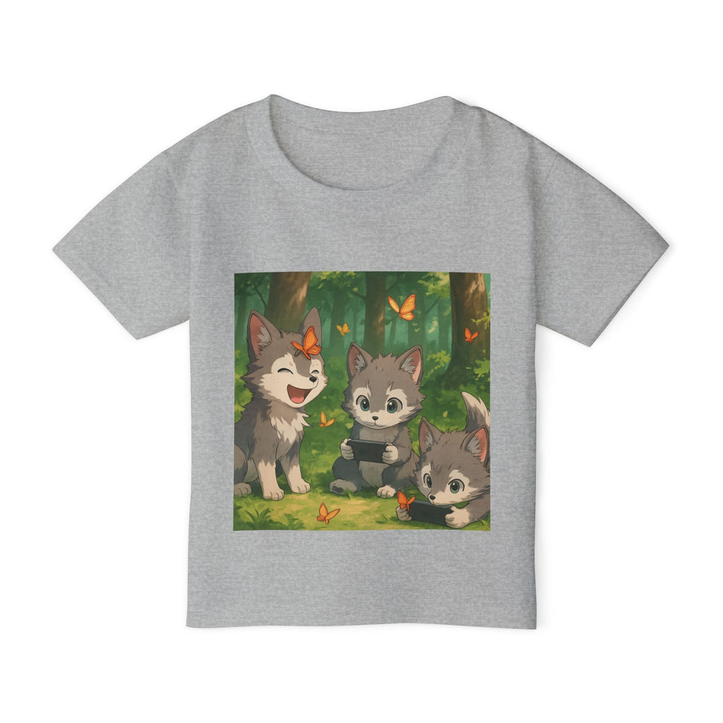 Little Xp wolf Gamer's toddler t-shirt