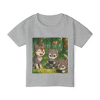 Little Xp wolf Gamer's toddler t-shirt