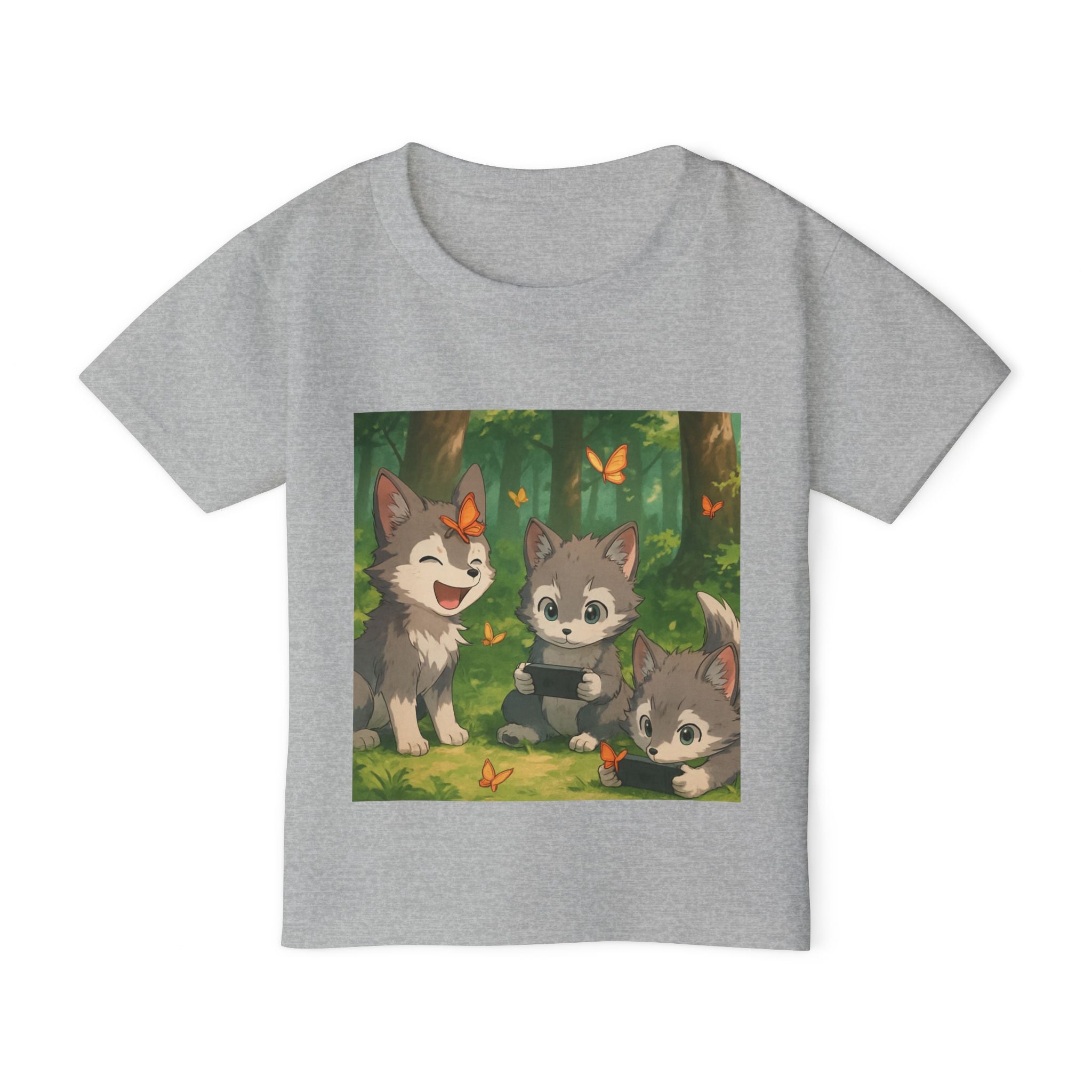 Little Xp wolf Gamer's toddler t-shirt