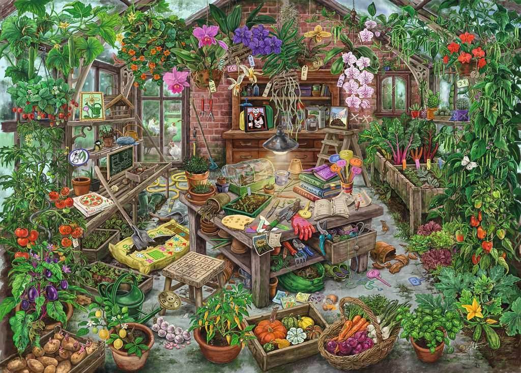 Puzzle: Escape Puzzle - The Cursed Green House - 