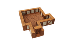 WarLock Tiles: Expansion Pack - 1 in. Town & Village Straight Walls - 