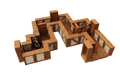 WarLock Tiles: Expansion Pack - 1 in. Town & Village Straight Walls - 