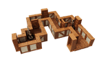 WarLock Tiles: Expansion Pack - 1 in. Town & Village Straight Walls - 