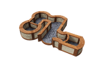 WarLock Tiles: Expansion Pack - 1 in. Town & Village Angles & Curves - 
