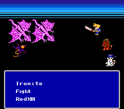 FF7 Advent Children NES Game Nintendo System ROM Hack Final Fantasy