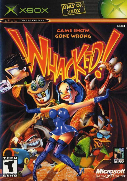 Whacked (Xbox) - Game Manual Only