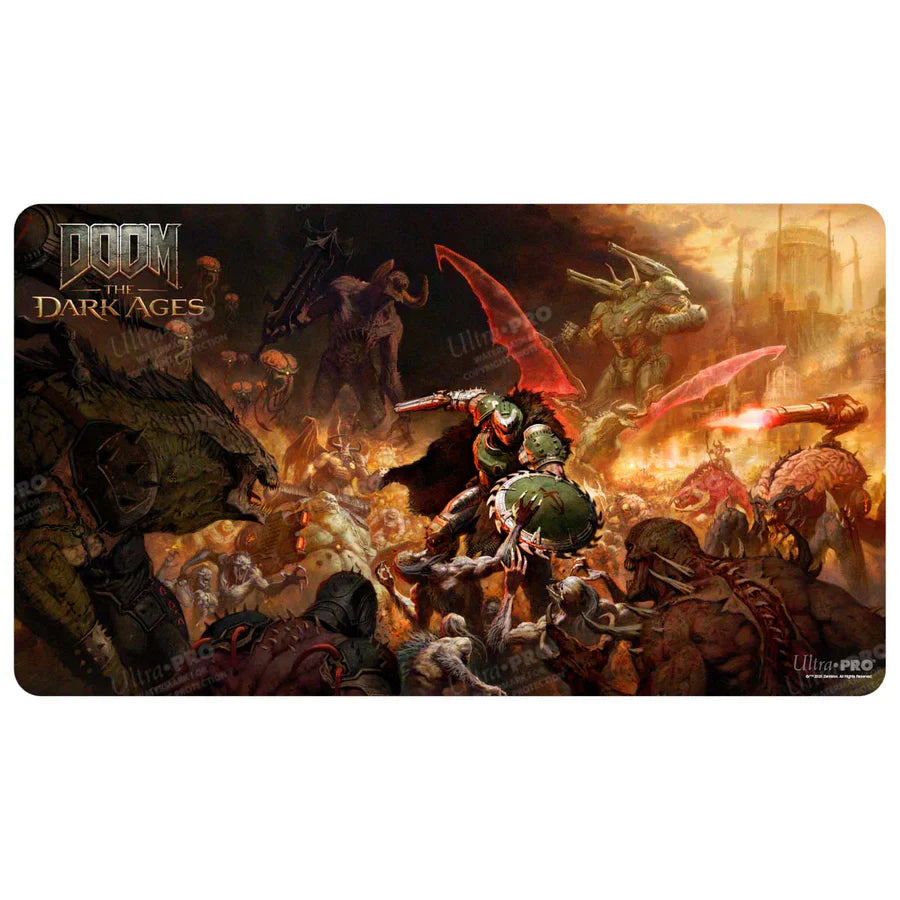 Ultra Pro: DOOM: THE DARK AGES - ONSLAUGHT - Playmat