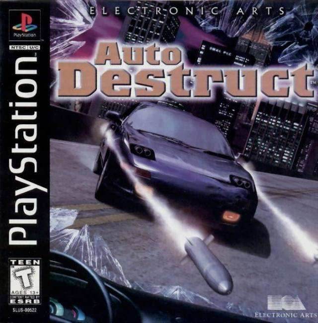 Auto Destruct (Playstation) - Game Manual Only