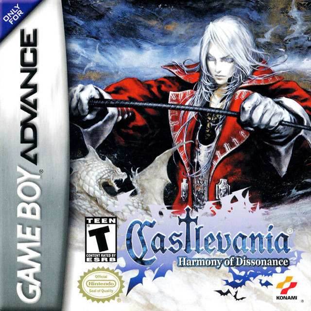 Castlevania: Harmony of Dissonance (Gameboy Advance) - Game Manual Only