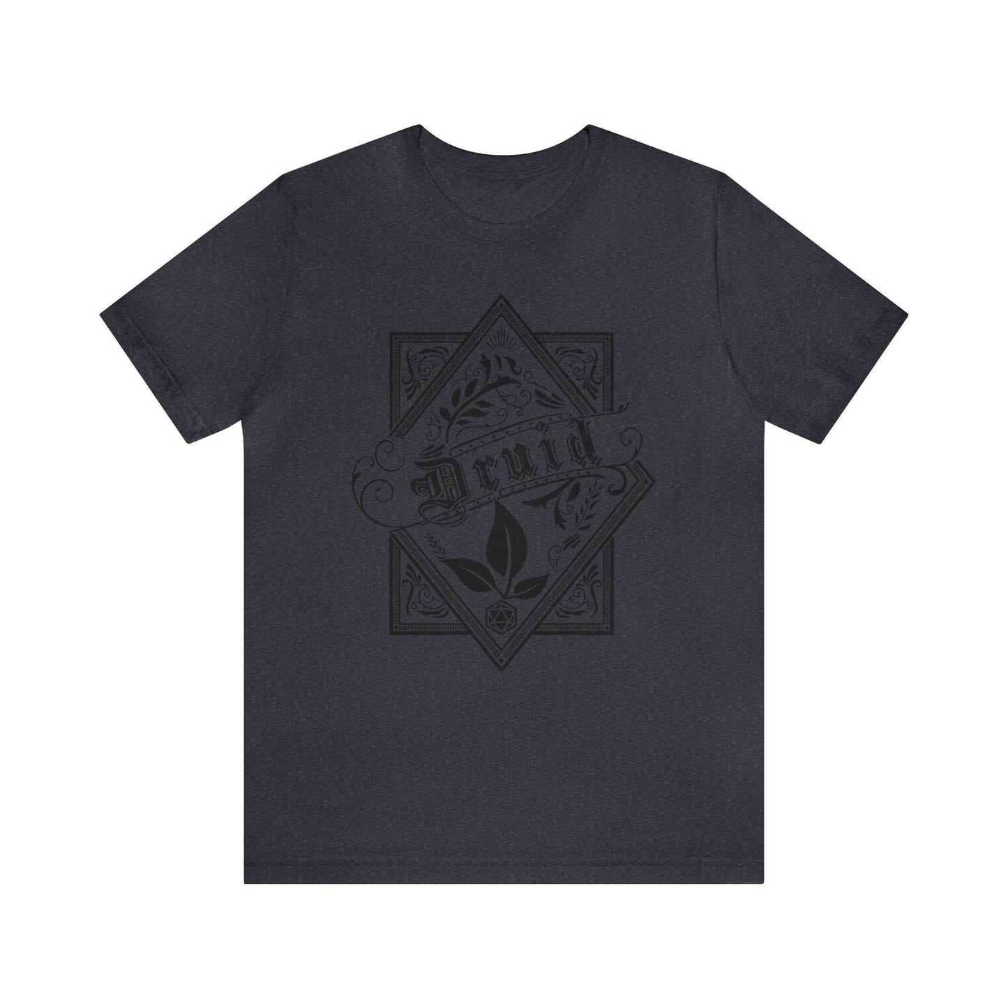 Druid Class Shirt - Heather Navy / S
