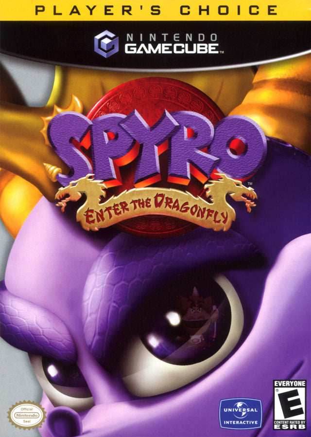 Spyro: Enter The Dragonfly (Player's Choice) (Gamecube) - Game Manual Only