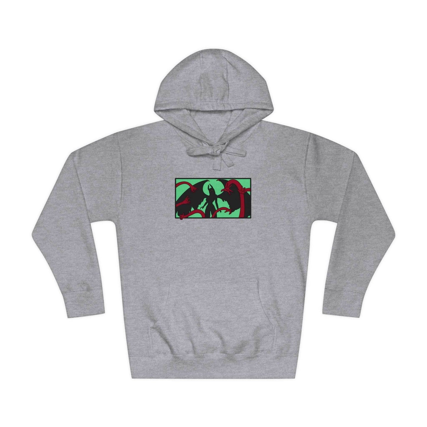 Demon Robin Premium Colored Unisex Anime Hoodie - Sport Grey / S