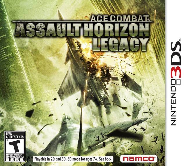 Ace Combat: Assault Horizon Legacy (Nintendo 3DS) - Game Manual Only