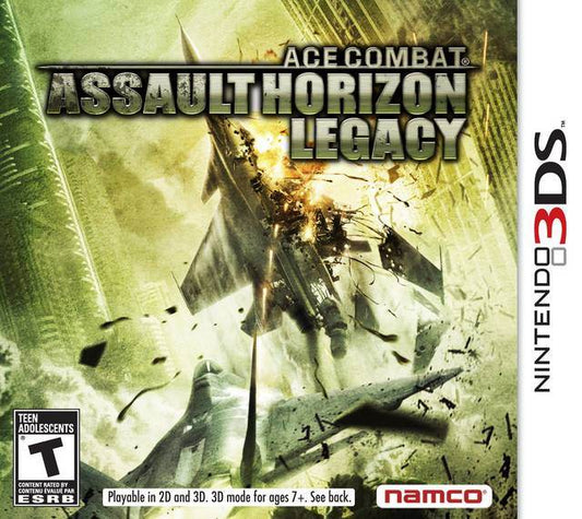 Ace Combat: Assault Horizon Legacy (Nintendo 3DS) - Game Manual Only