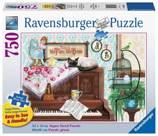 Puzzle: Large Format - Piano Cat - 