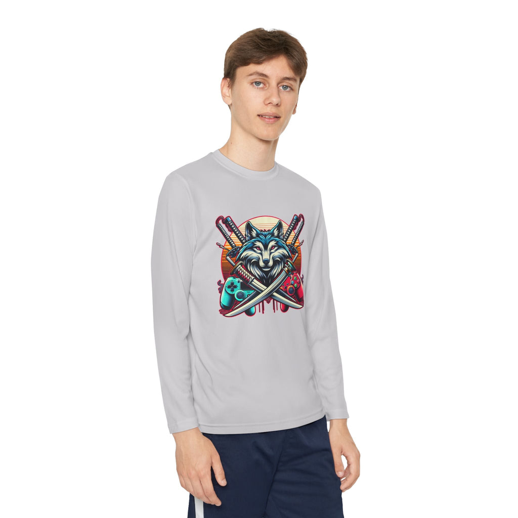 Xp wolf gamer long sleeve shirt