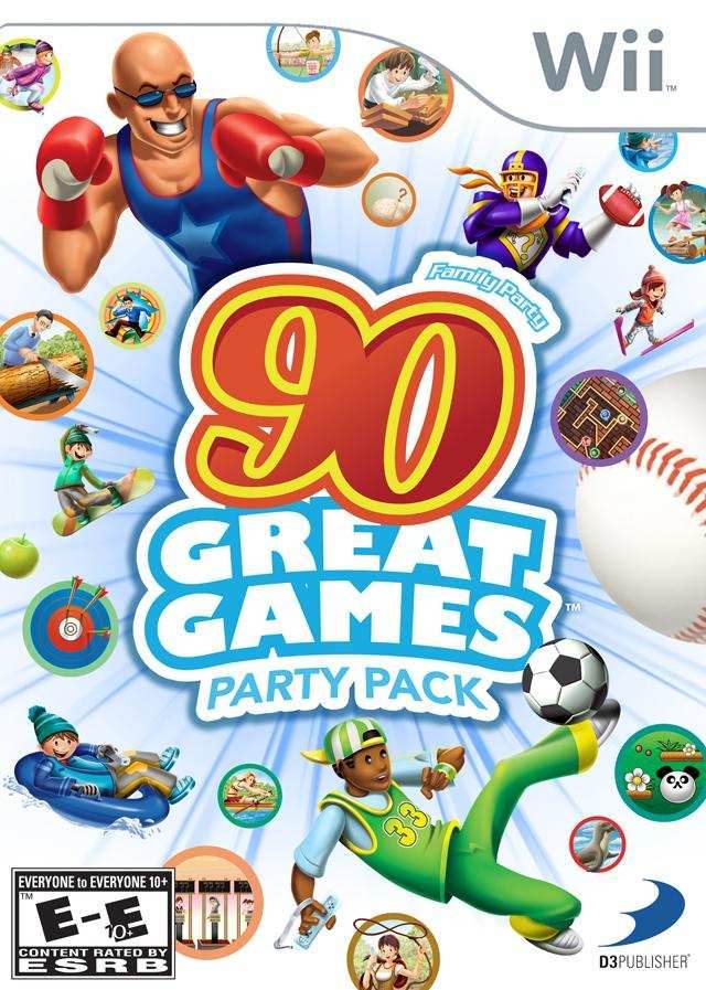 Family Party: 90 Great Games Party Pack (Wii) - Game Manual Only