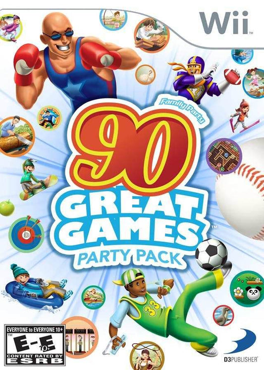 Family Party: 90 Great Games Party Pack (Wii) - Game Manual Only
