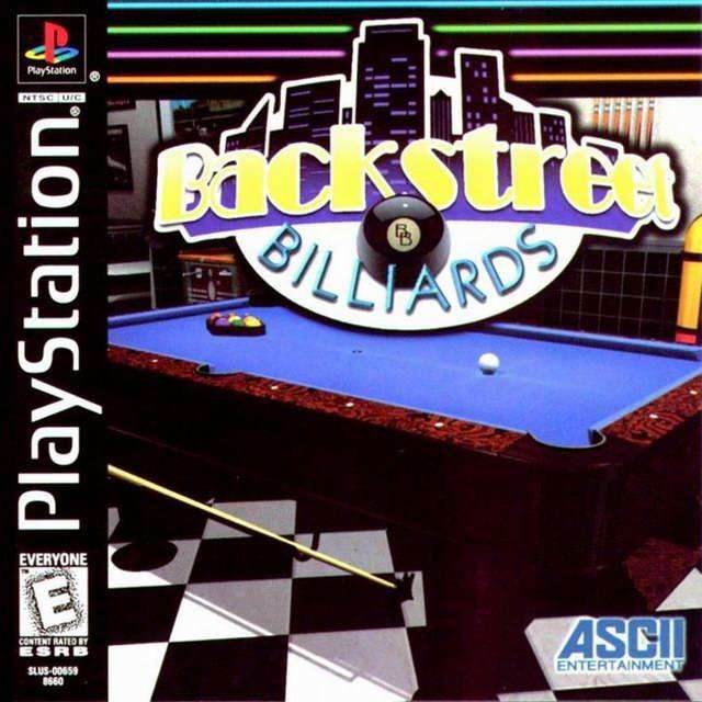 Backstreet Billiards (Playstation) - Game Manual Only