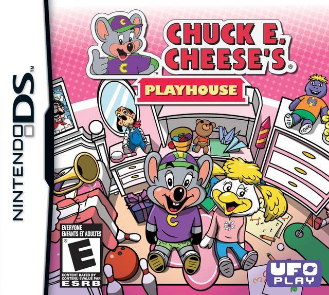 Chuck E. Cheese's Playhouse (Nintendo DS) - Game Manual Only