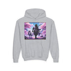 Walking The Wolves to Battle Youth Hooded Sweatshirt