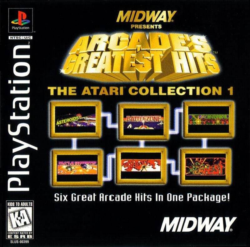 Arcade's Greatest Hits Atari Collection 1 (Playstation) - Game Manual Only