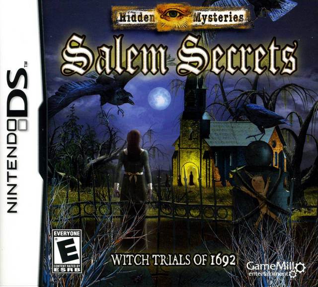Hidden Mysteries: Salem Secrets - Witch Trials of 1692 (Nintendo DS) - Game Manual Only
