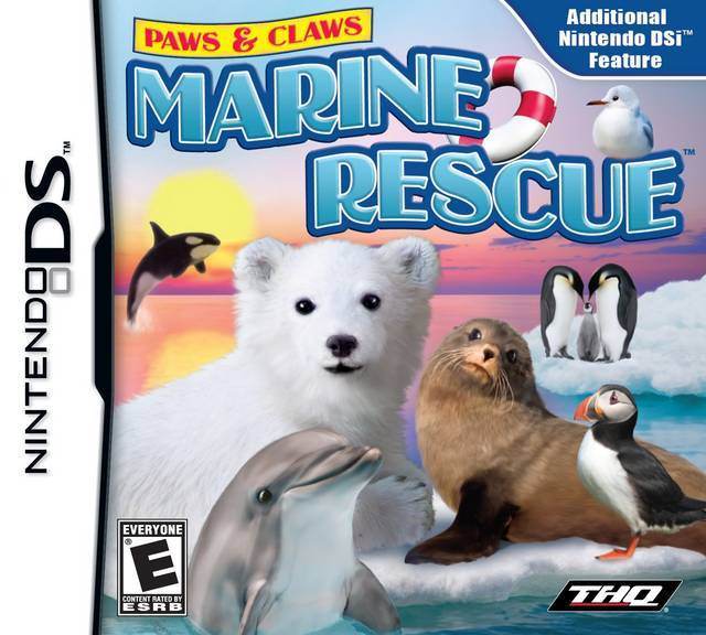 Paws & Claws Marine Rescue (Nintendo DS) - Game Manual Only