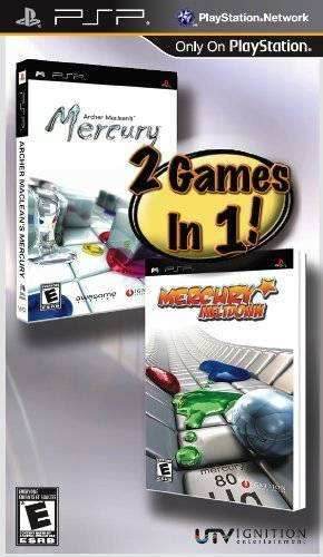 Mercury and Mercury Meltdown Combo Pack (PSP) - Game Manual Only