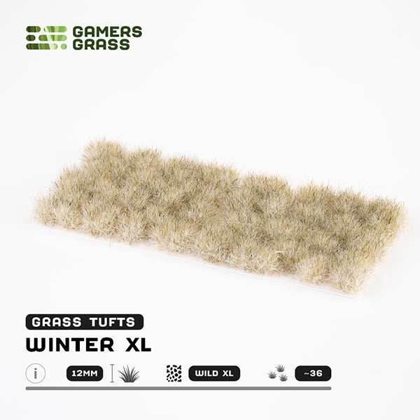 Gamers Grass Tufts: Winter XL 12mm- Wild XL - 
